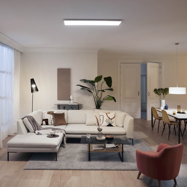 Philips Touch Panou LED 120 x 30 cm alb 4.000 K, reglabil, Alb, Studiu / Birou, Metal