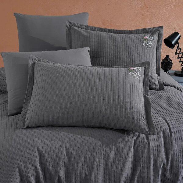 Lenjerie de Pat Clasy Eveya V2, 100% Bumbac Ranforce Boutique
