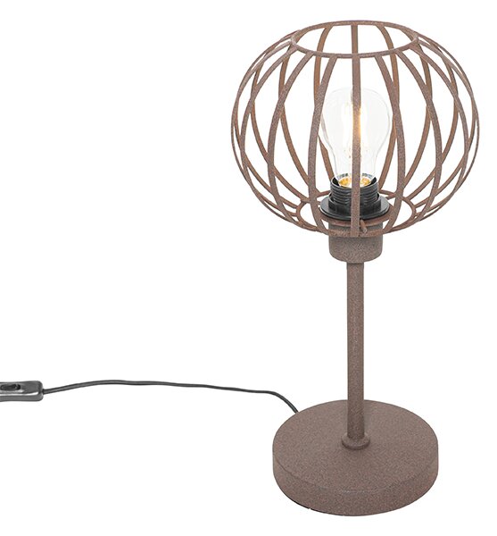 Design tafellamp roestbruin - Johanna