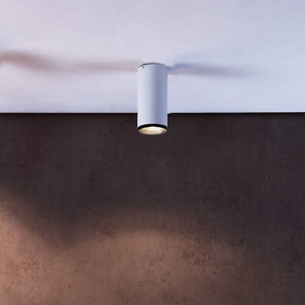 Deko-Light Spot LED pentru montare pe suprafață Lucea 10 W alb, reglabil, Alb, Camera de zi / sufragerie, Metal, Modern
