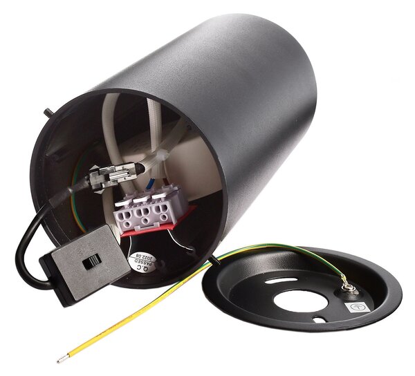 Deko-Light Spot LED Lucea 15 W negru, reglabil, Negru, Camera de zi / sufragerie, Metal, Modern