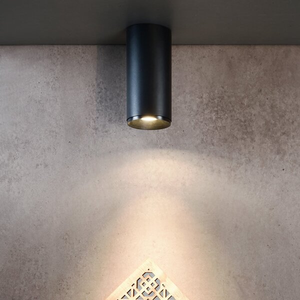 Deko-Light Spot LED Lucea 30 W negru, reglabil, Negru, Camera de zi / sufragerie, Metal, Modern