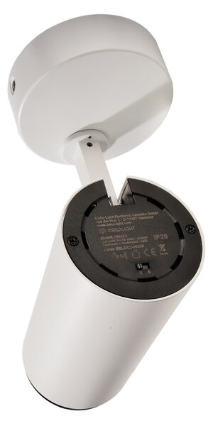 Deko-Light Spot LED pentru tavan Lucea, reglabil, 15 W alb, reglabil, Alb, Camera de zi / sufragerie, Metal, Modern