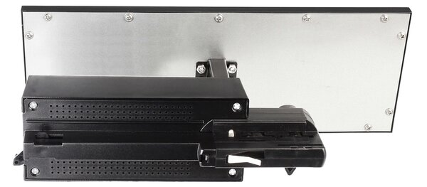 Deko-Light Panou LED TRACK LIGHT, negru, trifazic, 3.000 K, pornire/oprire, Negru, Hol, Metal, Modern