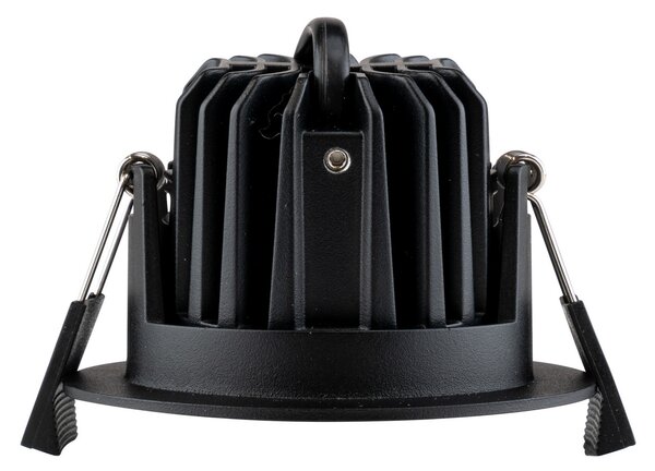 The Light Group SLC OnePro LED încastrat negru 4.000 K, reglabil, Negru, Camera de zi / sufragerie, Metal, Plafon încastrat