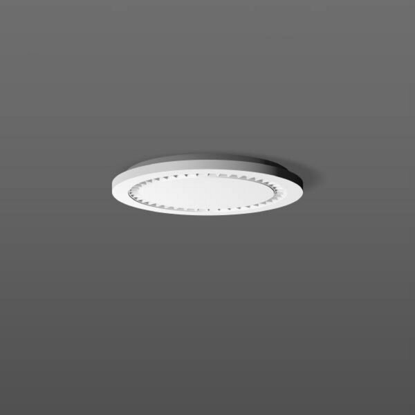 RZB Hemis Round plafonieră LED Ø 30cm 4.000 K, Alb, Hol, Plastic