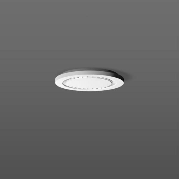 RZB Hemis Round plafonieră LED Ø 25cm 3.000 K, Alb, Hol, Plastic