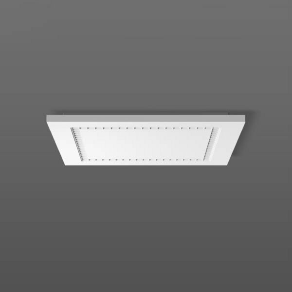 RZB Hemis Square plafonieră LED 40x40 cm 4.000 K, Alb, Hol, Plastic