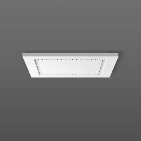 RZB Hemis Square plafonieră LED 40x40 cm 3.000 K, Alb, Hol, Plastic
