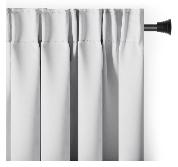 Draperie albă dimout (semi-opacă) 140x270 cm Kierra – Restilo