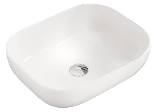 Kronenbach Cube lavoar 50x40 cm dreptunghiular de blat alb luciu KB144400CU