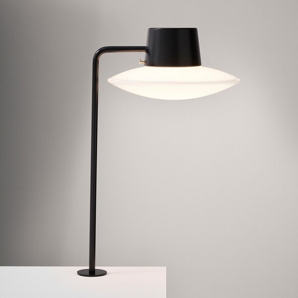 Louis Poulsen AJ Oxford lampă masă, pin, opal 41cm, Negru, Studiu / Birou, Metal, Design