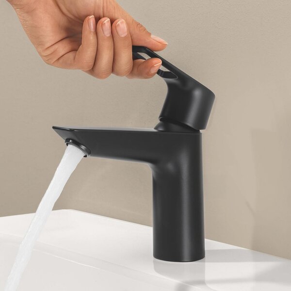 Grohe Start Edge baterie lavoar stativ negru 237792431
