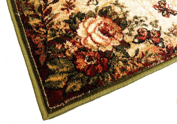 Covor Lotos 15003, Verde Bej , 1800 gr mp 200x300
