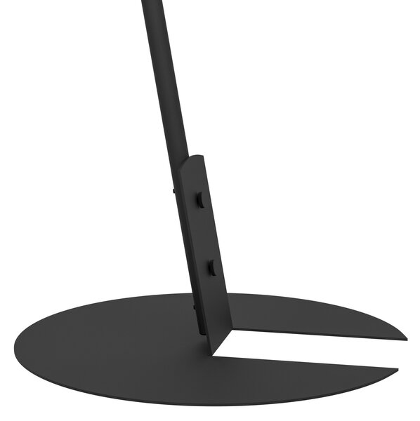 EGLO Oneda lampadar din oțel, reglabil, Negru, Camera de zi / sufragerie, Metal, Umbrelă în picioare