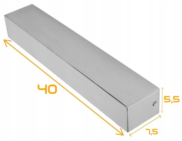 Aplica de perete pentru baie LED/9W/230V 40 cm IP44 crom lucios