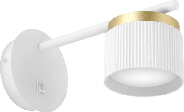Lampă de perete 1xGX53/35W/230V alb/auriu