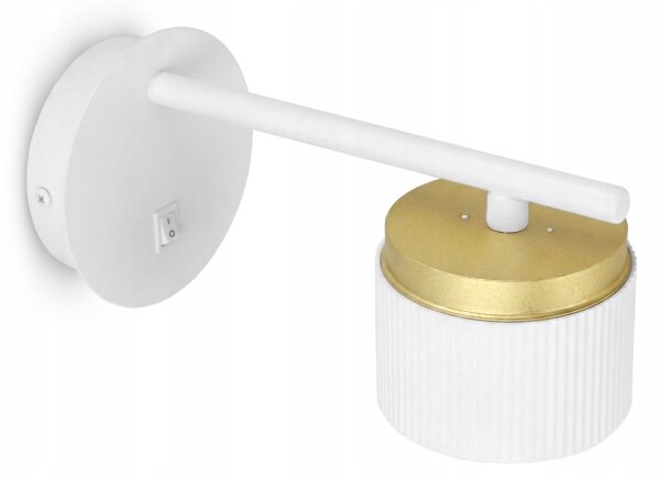 Lampă de perete 1xGX53/35W/230V alb/auriu