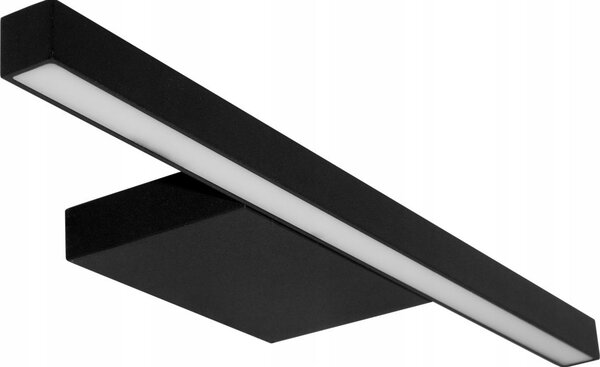 Corp de iluminat LED pentru oglindă de baie, 9W, 230V, 39 cm, IP44, negru