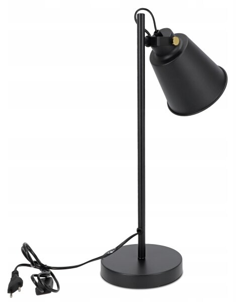 Lampă de masă 1xE27/40W/230V neagră