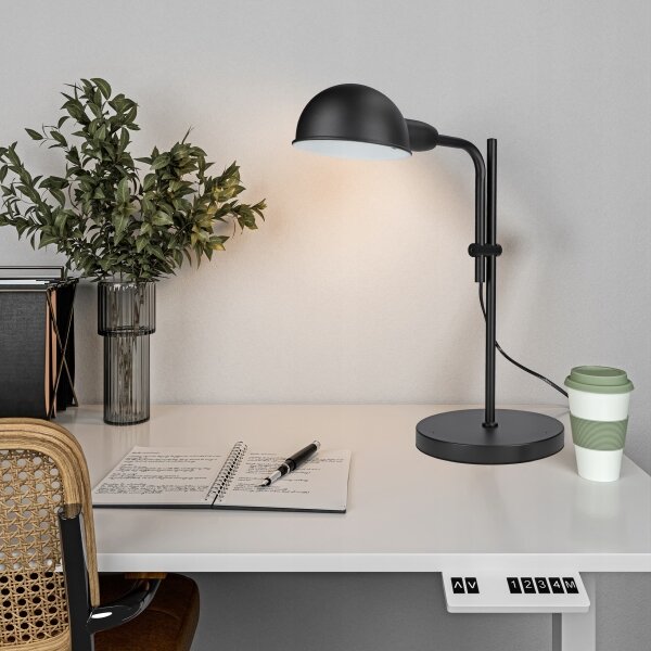 Lampă de masă 1xE27/40W/230V neagră