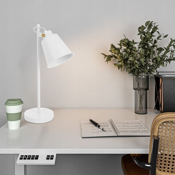 Lampă de masă 1xE27/40W/230V albă