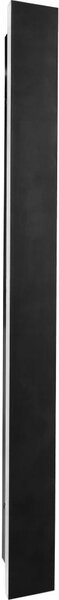 Aplică de perete pentru exterior LED/30W/230V 100 cm IP65 neagră