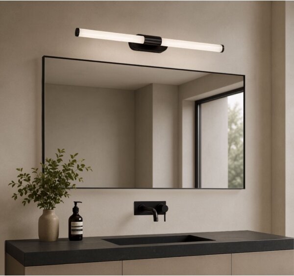 Rabalux 75097 - Iluminare LED pentru oglindă de baie TENEBRA 8W/230V IP44 60 cm negru