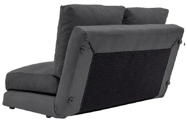 Canapea extensibila 2 locuri moderna,Taida,180X120 cm – stofa gri
