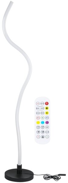 Grundig - Lampă de podea LED RGB dimabilă LED/5W/5V + telecomandă