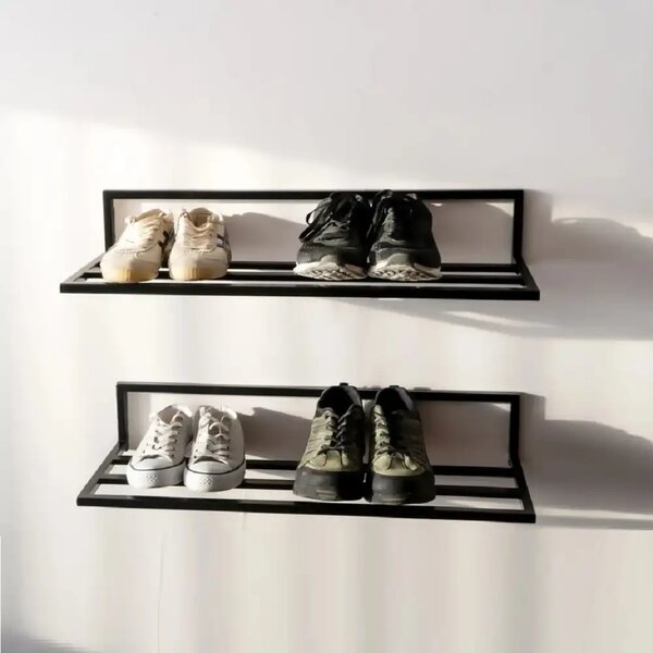 Pantofar hol 2 buc 70X30X25 cm, negru
