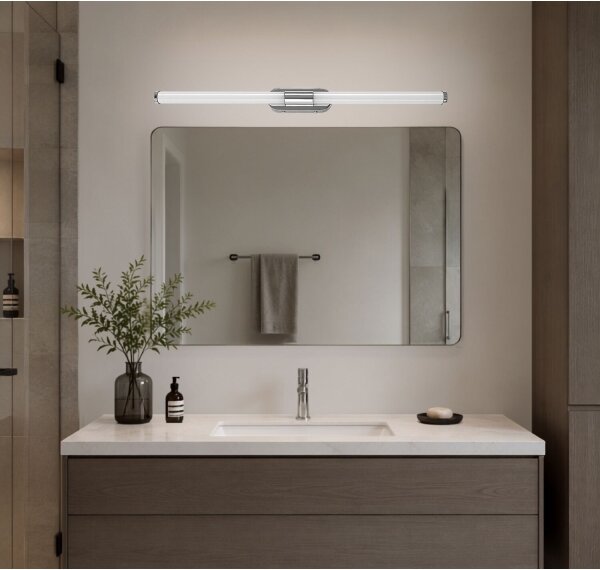 Rabalux 75095-LED Iluminare pentru oglindă de baie TENEBRA 8W/230V IP44 60 cm crom lucios