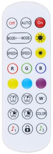 Grundig - Lampă de podea LED RGB dimabilă LED/5W/5V + telecomandă