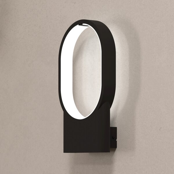 EGLO Codriales aplică LED pe negru, Negru, Camera de zi / sufragerie, Metal, Modern