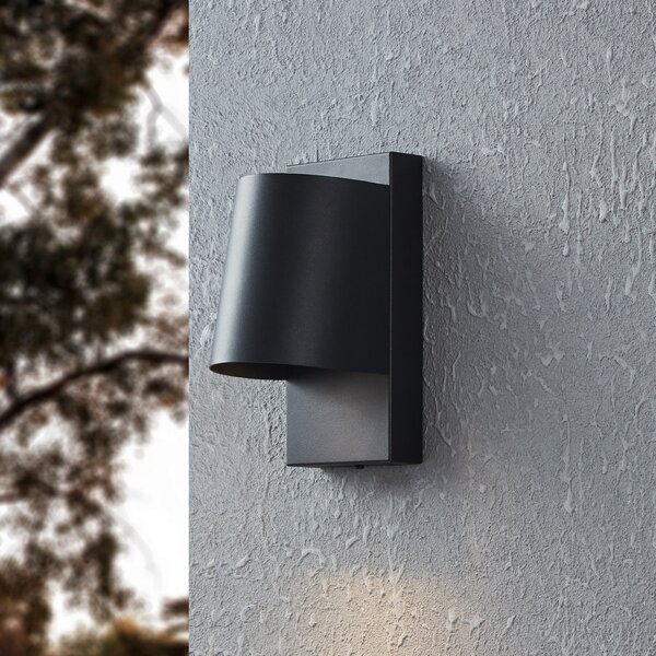 EGLO Stagnone aplică LED de exterior pe negru, Negru, Metal, Modern