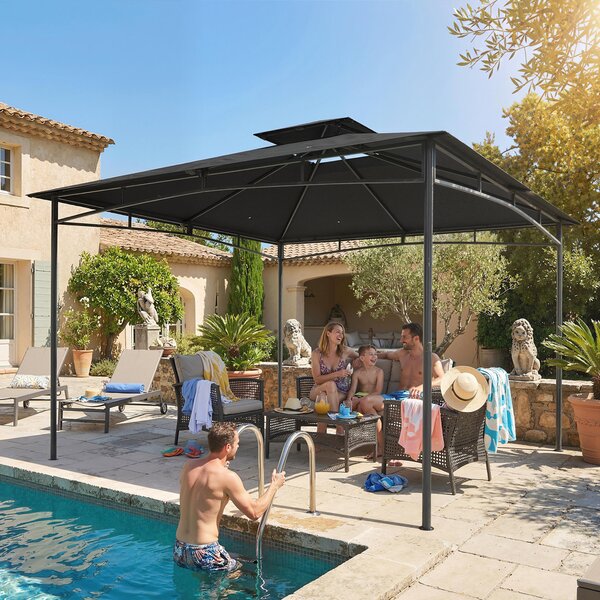Outsunny Pavilioane robuste, corturi pentru jacuzzi, acoperișuri permanente, foișor | Aosom Romania
