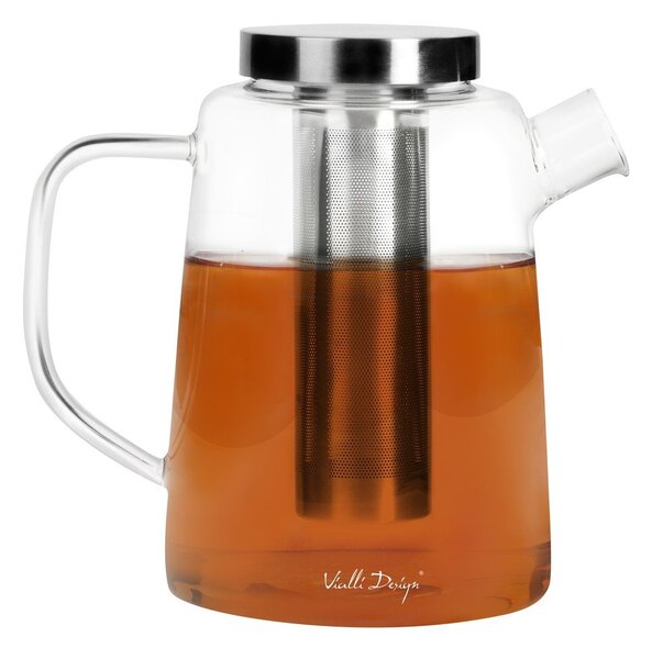 Ceainic din sticlă Vialli Design, 1,5 l