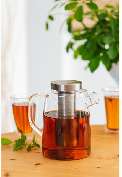 Ceainic din sticlă Vialli Design, 1,5 l