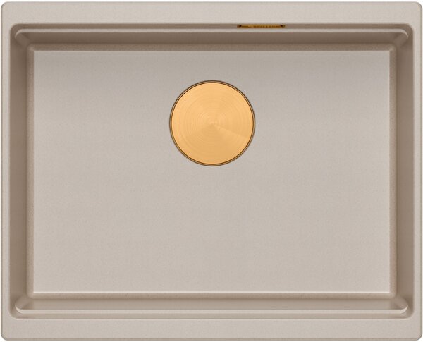 Quadron Logan chiuveta graniteq 56x45 cm bej HQJ6045U2_PVDC1_U