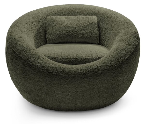Fotoliu NIDO, suport lombar, 70x70x90 cm, Verde-Anthology
