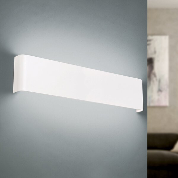 ORION Accent aplică perete LED cu up-/downlight, alb, Alb, Camera de zi / sufragerie, Metal, Modern, Priză de perete sus / jos