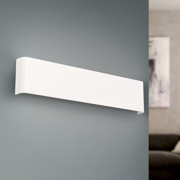 ORION Accent aplică perete LED cu up-/downlight, alb, Alb, Camera de zi / sufragerie, Metal, Modern, Priză de perete sus / jos
