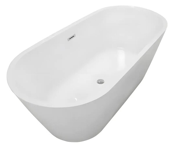 Cada Freestanding Nora 170x75cm, Acril Premium, Finisaj Alb