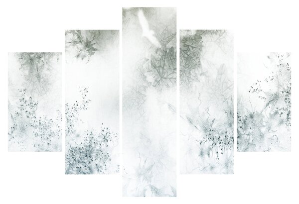 Tablou - Frunze abstract (150x105 cm)