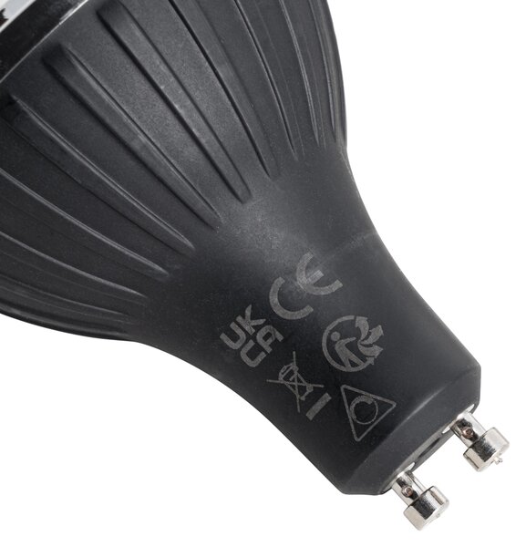 Set de 5 becuri LED GU10 reglabile 70mm 6.5W 600lm 2700K