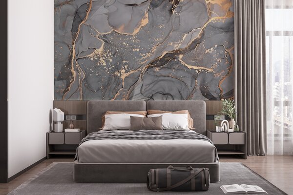 Tapet Gold Sway