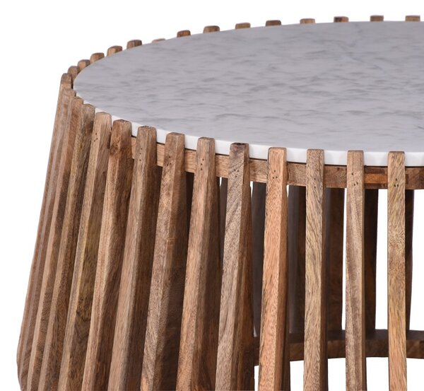 Masuta de cafea Mable Natural 80x80x45 cm