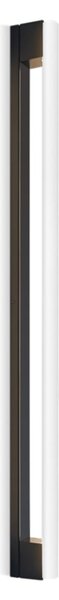 Decor Walther Omega 200 aplică, negru mat, reglabil, Negru, dormitor, Metal, Modern