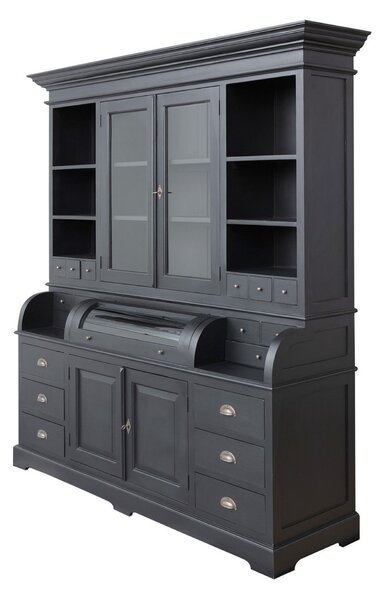 Bufet Brighton 204x56x217cm black