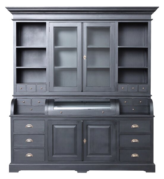 Bufet Brighton 204x56x217cm black
